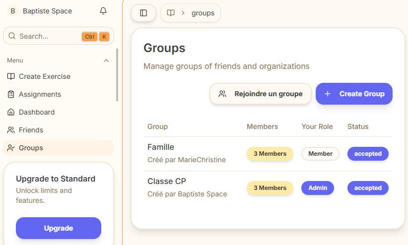 Group of people friends/children/class